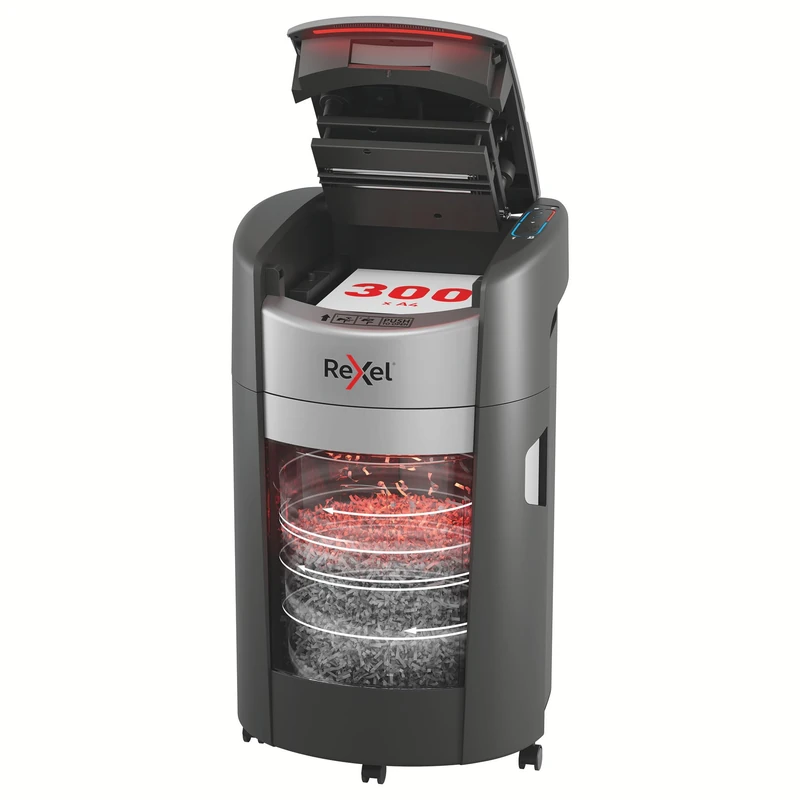 Rexel ShredMax AutoFeed+ 300X Automatic Shredder, 300 Sheets P4