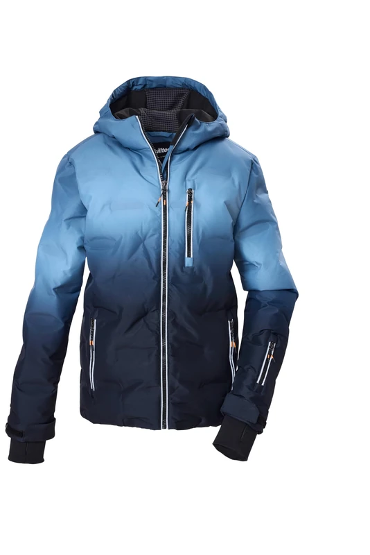Killtec Boys Ksw 209 Bys Ski Jacket Quilted Ski Jacket with Snow Guard