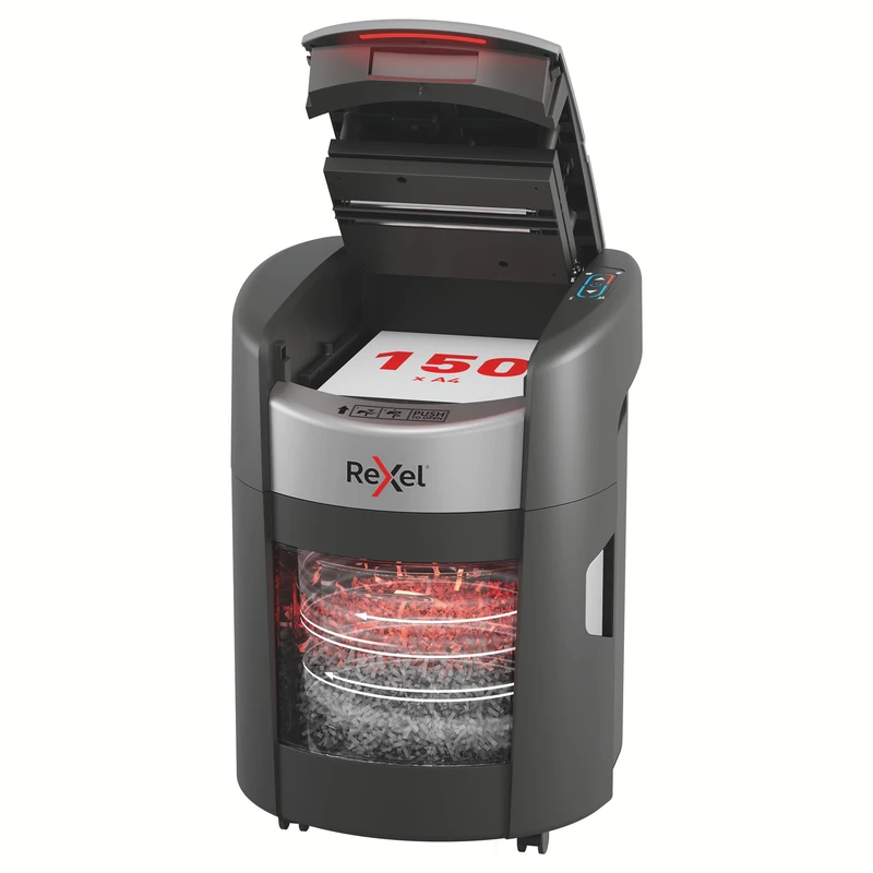 Rexel ShredMax AutoFeed+ 150M Micro-Cut Paper Shredder P5, 150 Sheets