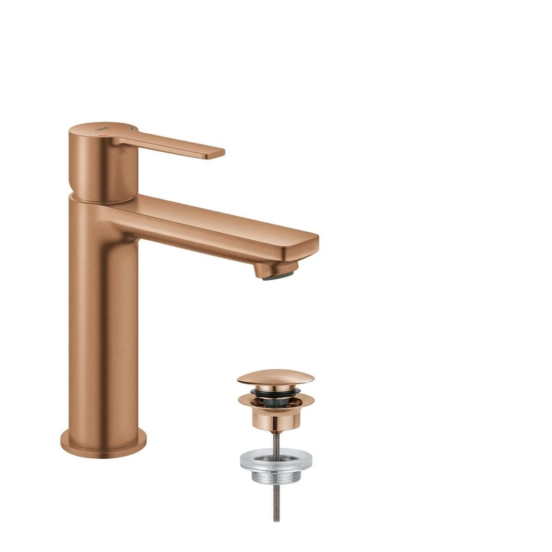 GROHE Lineare Basin Mixer Tap S-Size, Brushed Bronze, 23106DL1