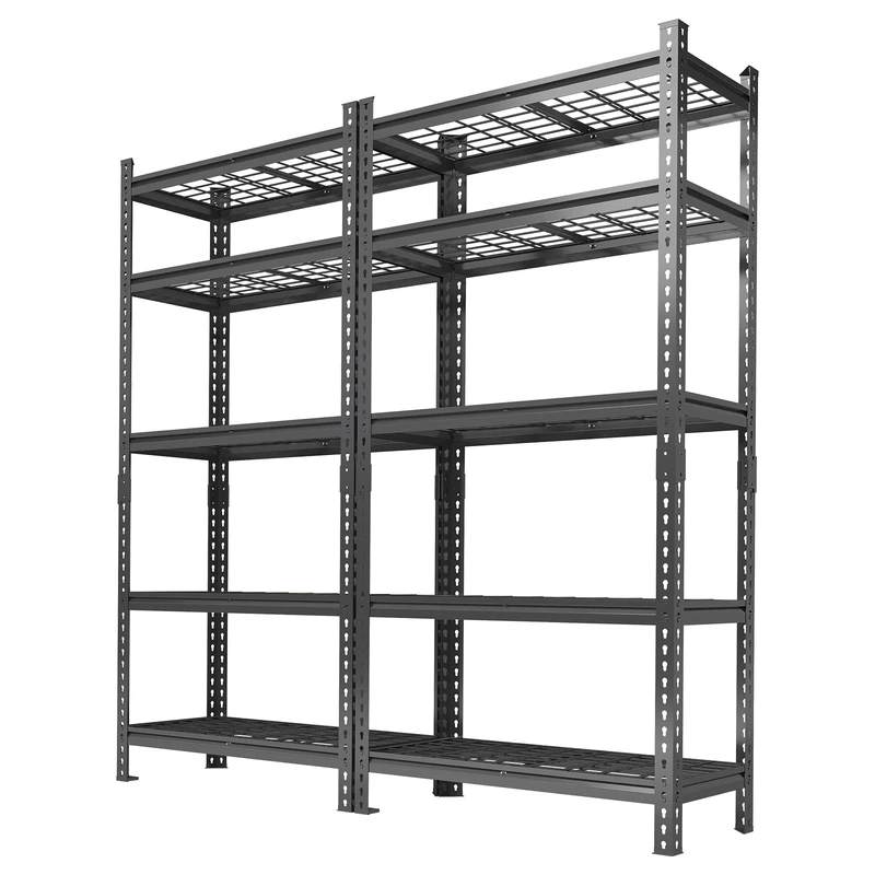 IDEALHOUSE Heavy Duty Shelving Unit, 5 Levels, Load Capacity
