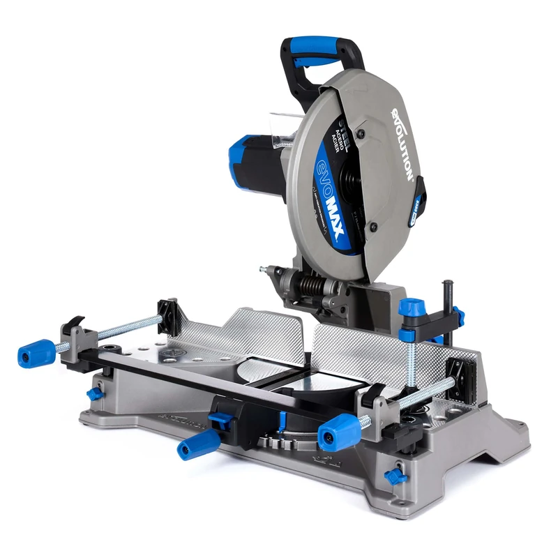 Evolution 355mm EVOMAX Metal Cutting Mitre Chop Saw ±46° 230V | S355MCS-G2