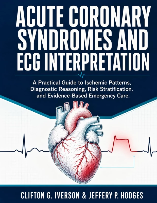 ACUTE CORONARY SYNDROMES AND ECG INTERPRETATION: A Practical Guide to Ischemic Patterns, Diagnostic Reasning, Risk Stratification, and Evidence-Based Emergency Care.