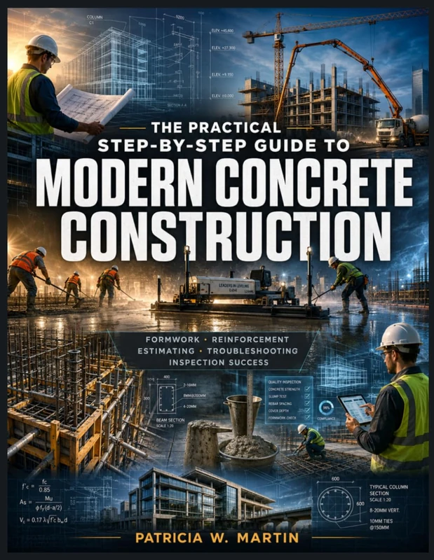 MODERN CONCRETE CONSTRUCTION: The Practical Step-by-Step Guide to , Formwork, Reinforcement, Estimating, Troubleshooting & Inspection Success