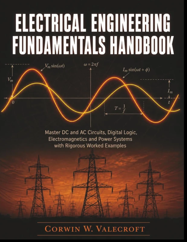 ELECTRICAL ENGINEERING FUNDAMENTALS HANDBOOK: Master DC and AC Circuits, Digital Logic, Electromagnetics and Power Systems with Rigorous Worked Examples