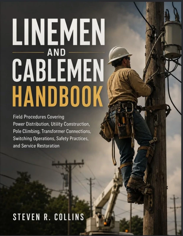 LINEMEN AND CABLEMEN HANDBOOK: Field Procedures Covering Power Distribution, Utility Construction, Pole Climbing, Transformer Connections, Switching ... Safety Practices, and Service Restoration