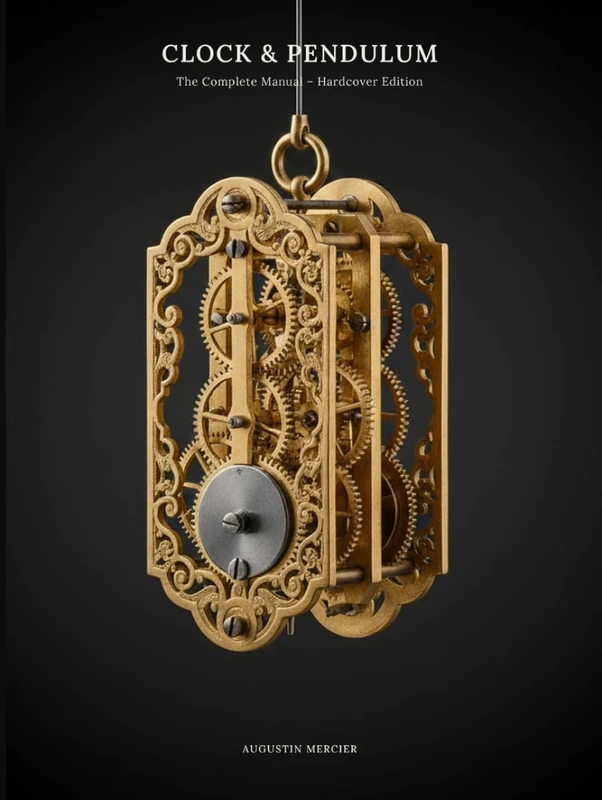The Complete Clock & Pendulum Repair Manual: Understanding, Regulating, and Repairing Antique Wall, Longcase, and Mantel Clocks —Movements, Escapements, Striking Trains, and Restoration, Step by Step