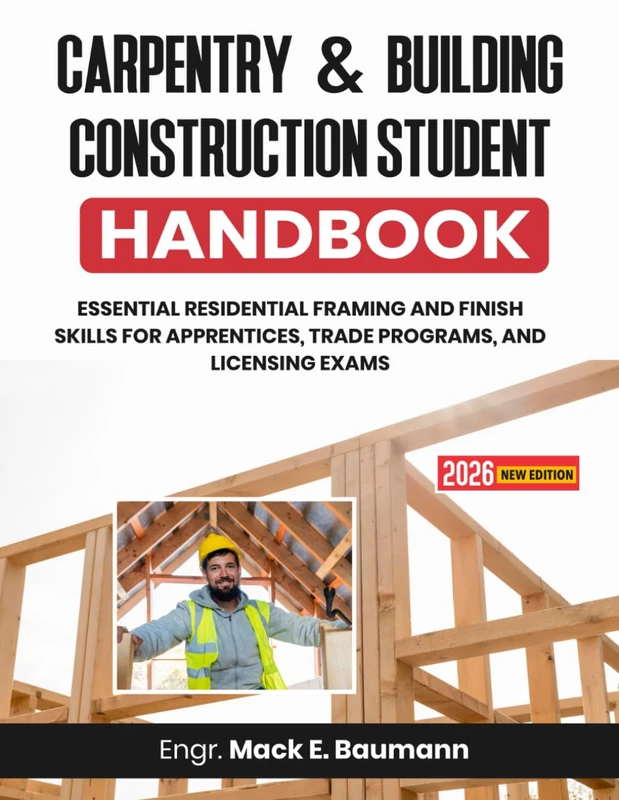 Carpentry & Building Construction Student Handbook: Essential Residential Framing and Finish Skills for Apprentices, Trade Programs, and Licensing Exams