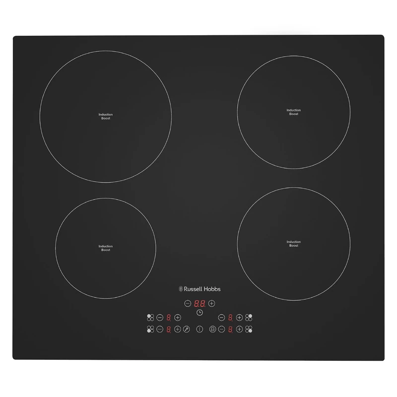 Russell Hobbs 59cm 4 Zone Induction Hob with Touch Control, RH60IH413MB