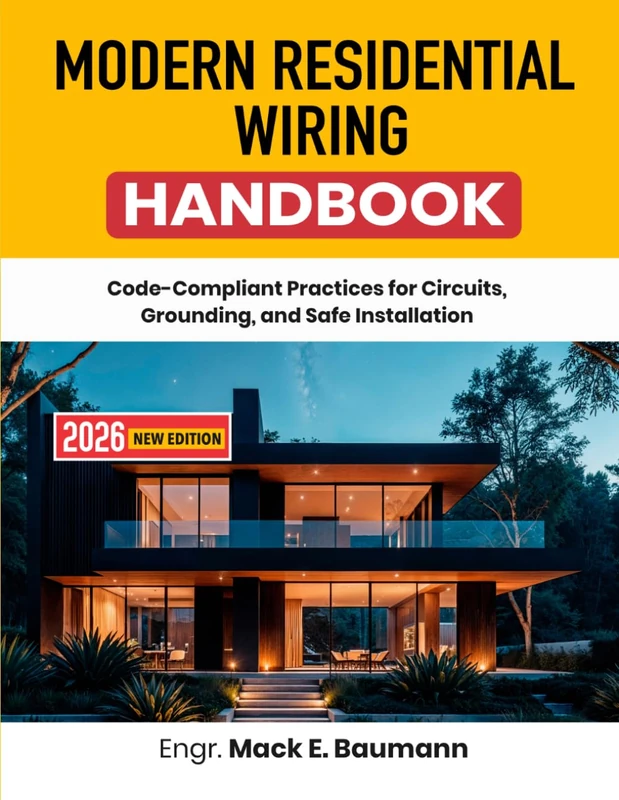 Modern Residential Wiring Handbook: Code-Compliant Practices for Circuits, Grounding, and Safe Installation