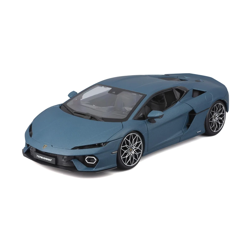 Bburago - Lamborghini Temerario, 1:18 Scale Diecast Car, Blue, Ages 3+