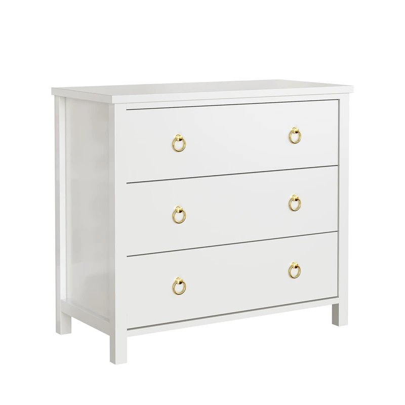 IDEALHOUSE Space Saving Drawer Chest for Bedroom & Hallway - Wooden Legs