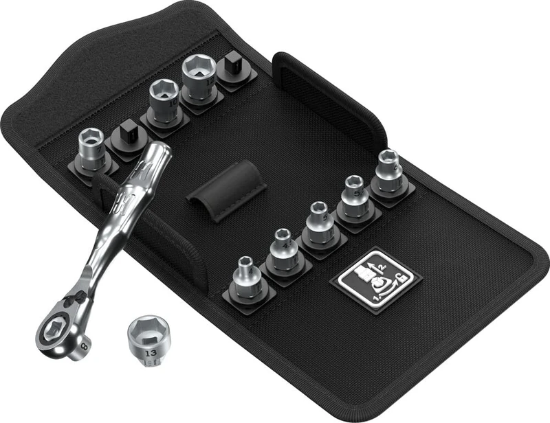 WERA Kraftform Compact Zyklop Mini 2 Set 1 05135021001 11-Piece Set