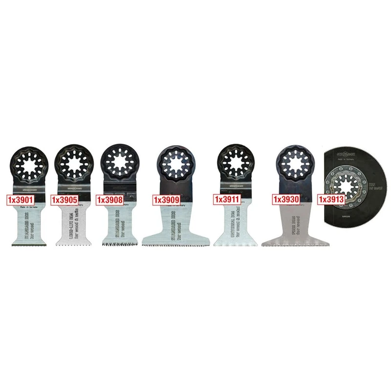 MPS Hojas Sierra 3900 7 Tool Accessory Black Size 55