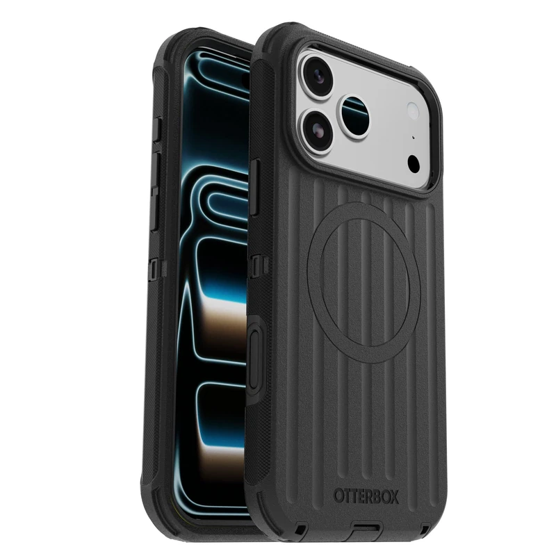 OtterBox Defender Pro Case for iPhone 18 Pro Max/iPhone 17 Pro Max, Black