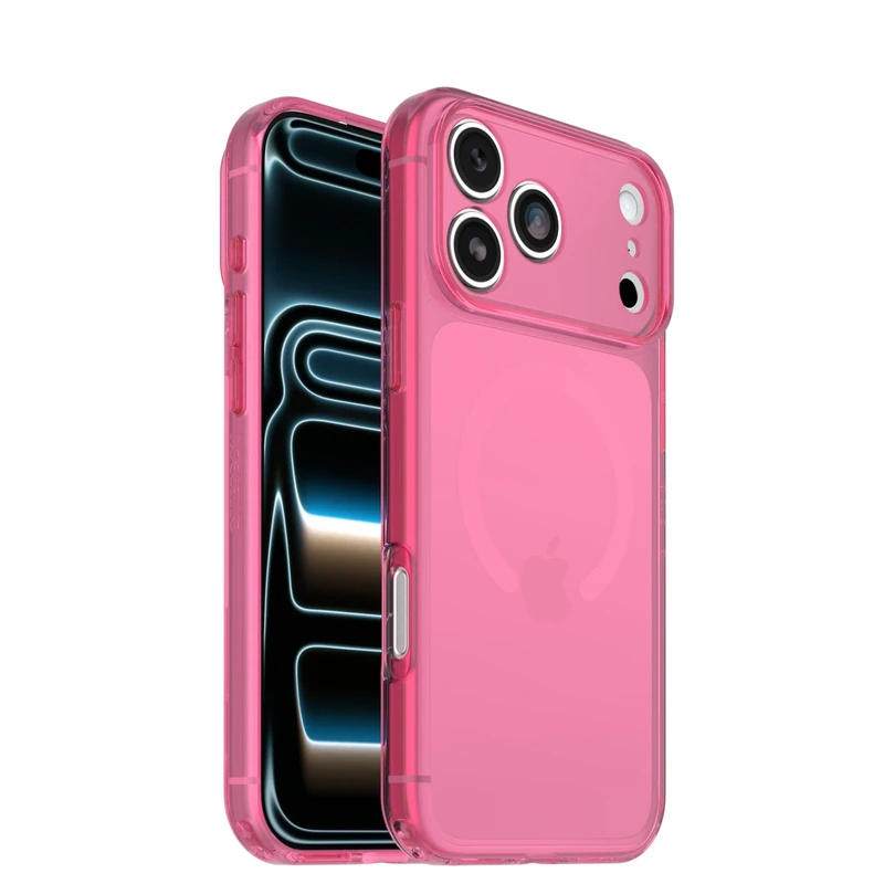 OtterBox Lumen Clear Case for iPhone 18 Pro Max/iPhone 17 Pro Max, Pink
