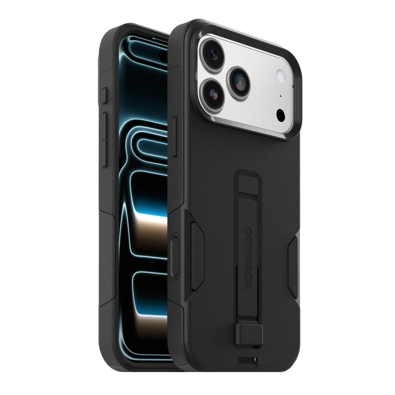 OtterBox Commuter Grip Case for iPhone 18 Pro Max/iPhone 17 Pro Max, Black
