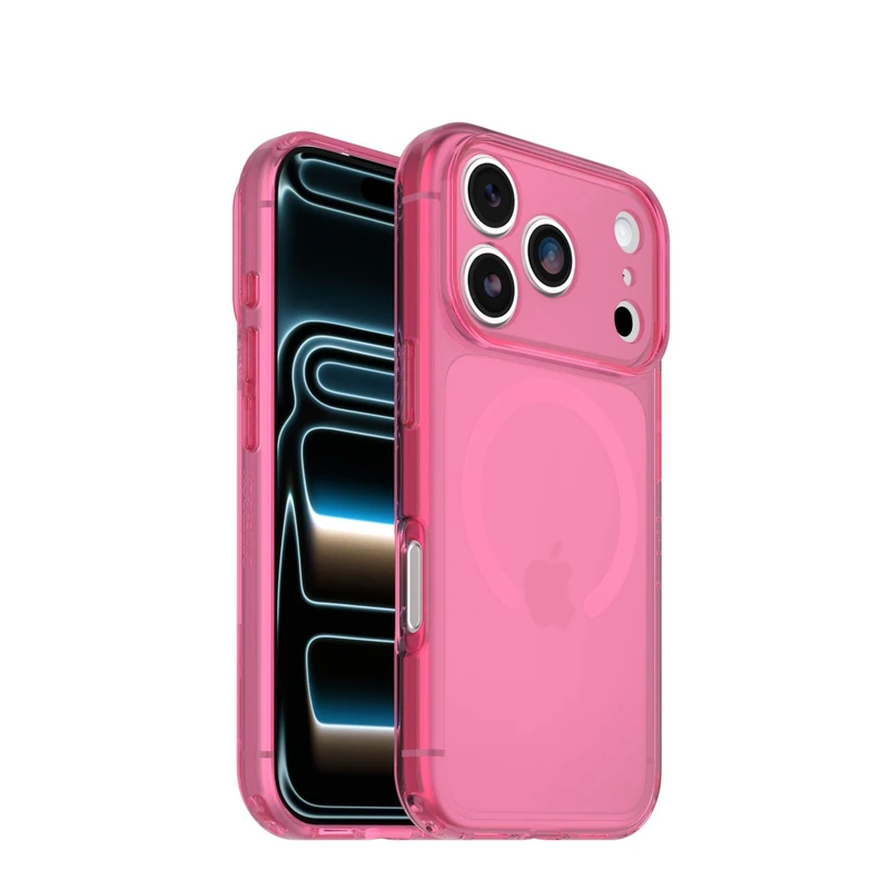 OtterBox Lumen Clear Case for iPhone 18 Pro/iPhone 17 Pro, Pink