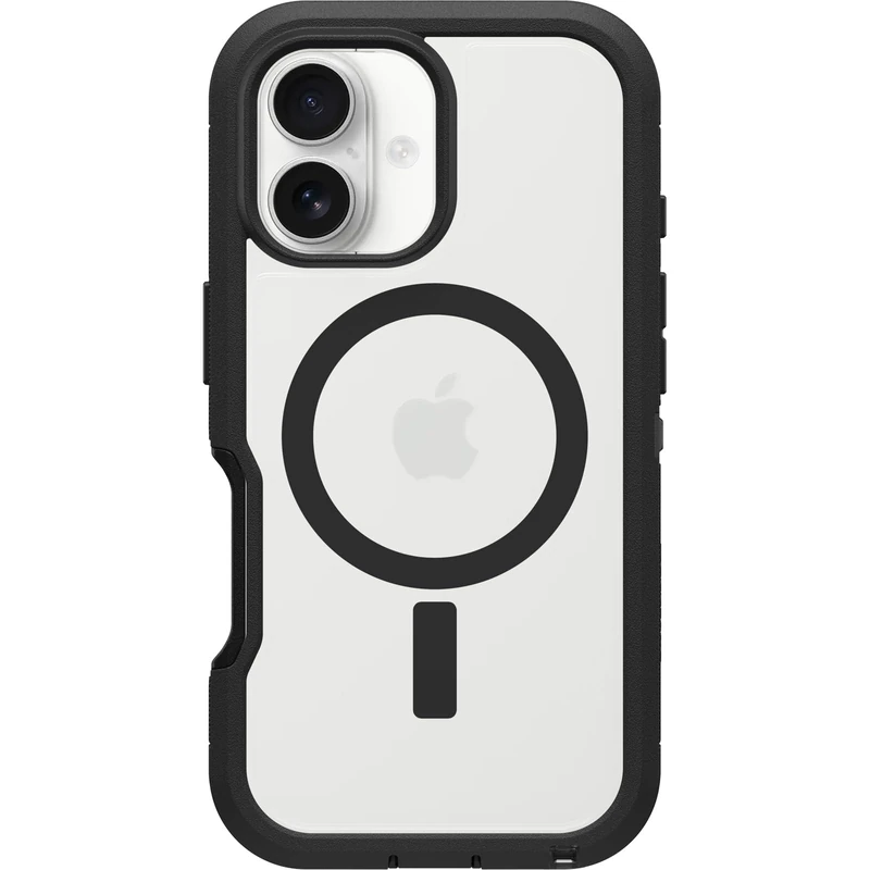 OtterBox Defender Pro XT Case for iPhone 18 Pro Max/17 Pro Max, Clear/Black