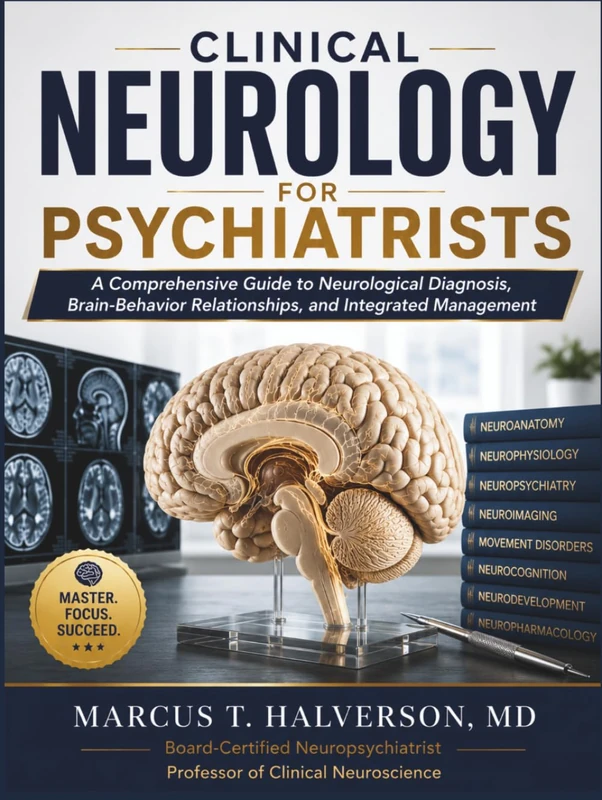 CLINICAL NEUROLOGY FOR PSYCHIATRISTS: A Comprehensive Guide to Neurological Diagnosis, Brain-Behavior Relationships, and Integrated Management (NeuroVertex Library)