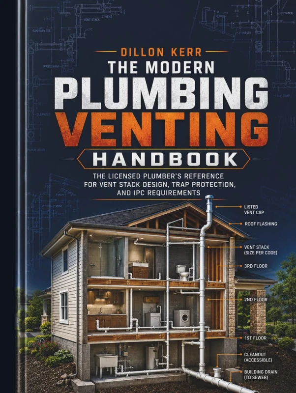The Modern Plumbing Venting Handbook: The Licensed Plumber's Reference for Vent Stack Design, Trap Protection, and IPC Requirements