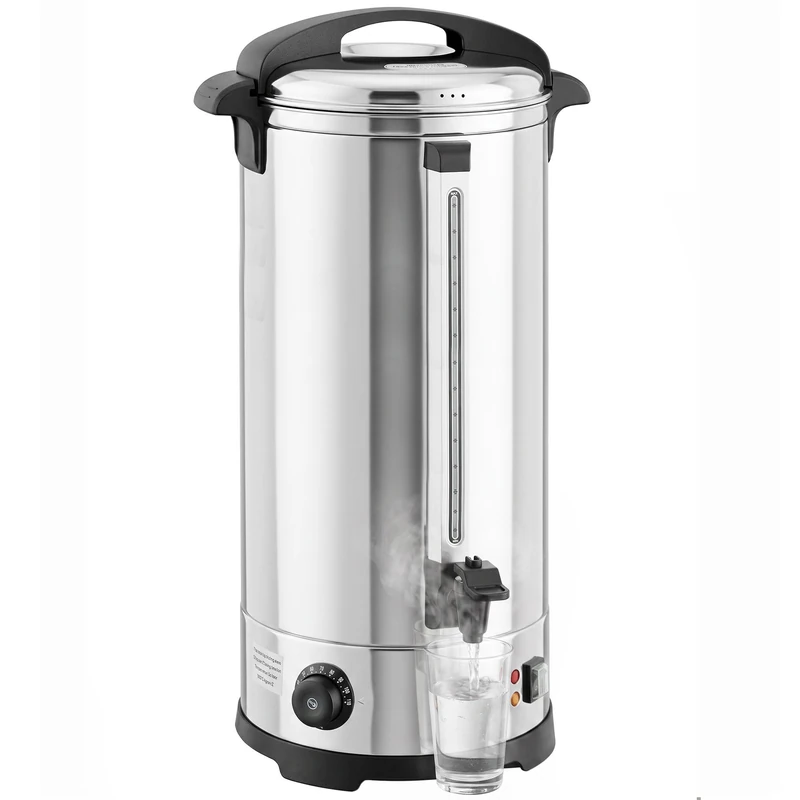 HOMCOM 24L Catering Urn 2500W Hot Water Boiler Dispenser with Thermostat