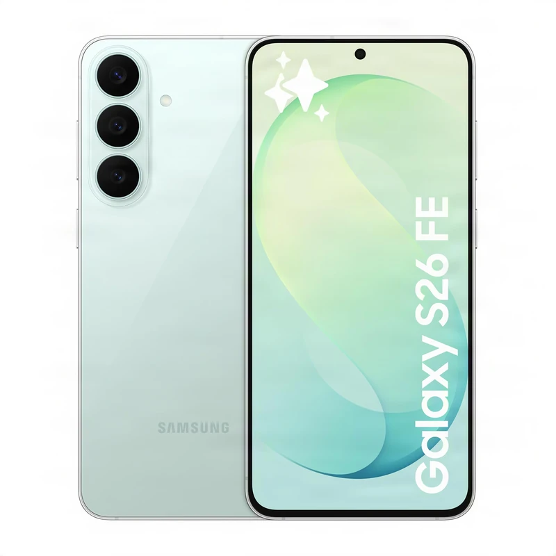 Samsung Galaxy S26 FE, Pistachio, 128 GB