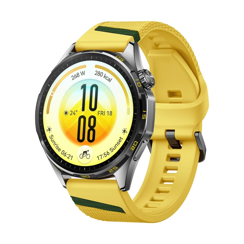 HUAWEI WATCH GT 7 46mm Smart Watch, Up to 21 Days of Battery Life, Yellow
