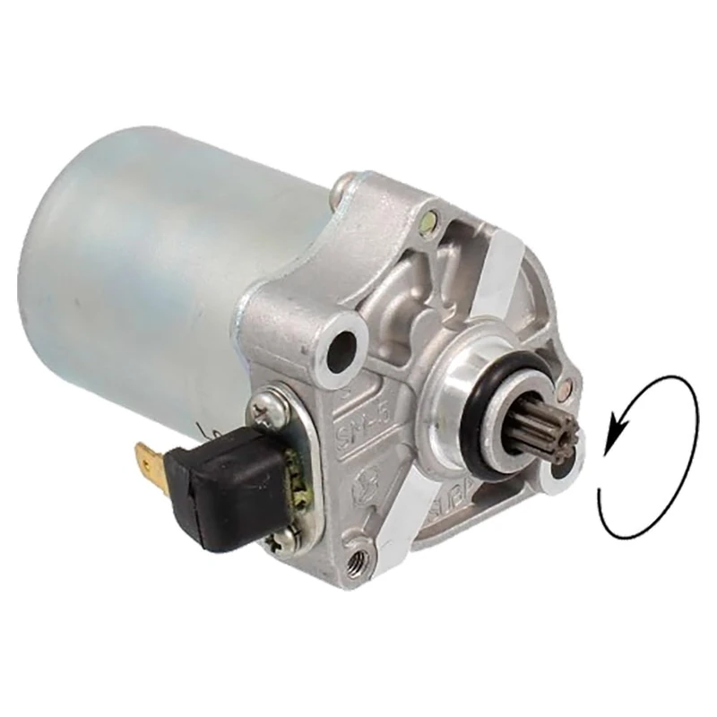 RMS Motor arranque 110cc Motorcycle Replacement Part Black Size 55