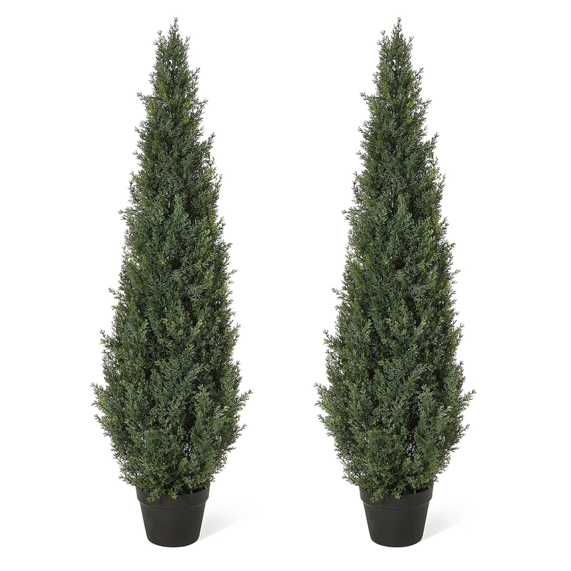 Artificial Cedar Plant 48" Tall (Pack of 2)