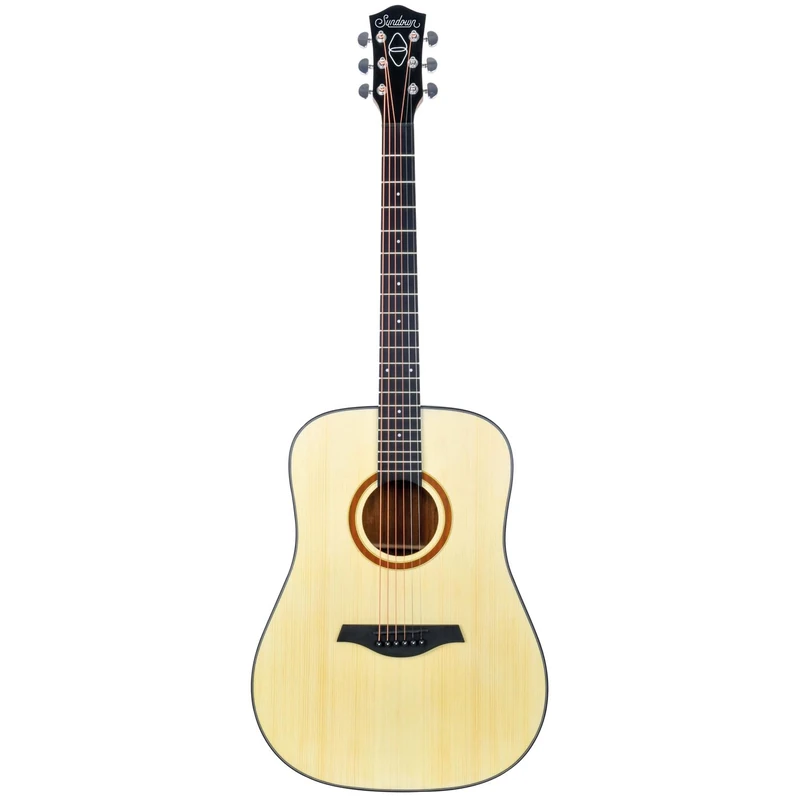 Sundown Acoustic Guitar Full-Size Steel-String Western, Natural