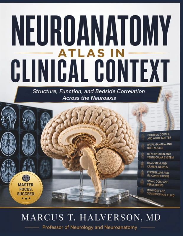 NEUROANATOMY ATLAS IN CLINICAL CONTEXT: Structure, Function, and Bedside Correlation Across the Neuroaxis (NeuroVertex Library)