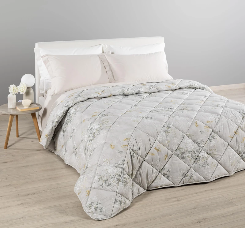 Caleffi Botanic Winter Microfibre Single Quilt 170 x 265 cm