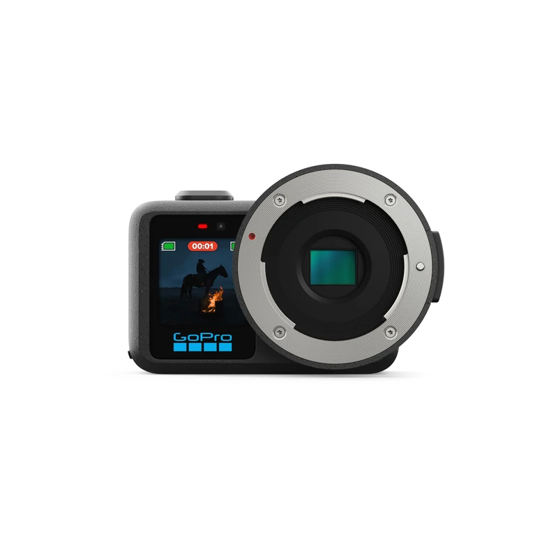 GoPro MISSION 1 PRO ILS - Compact Cinema Camera Body for Micro Four Thirds Lenses with 8K60 Video, 1" Sensor, Advanced Low Light Performance, 50MP Photos, 960fps Slo-Mo, HyperSmooth Stabilization