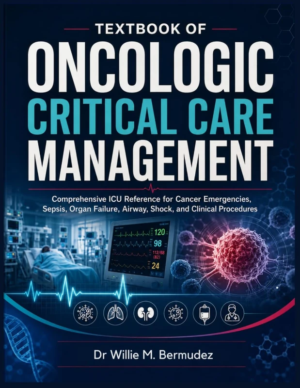 TEXTBOOK OF ONCOLOGIC CRITICAL CARE MANAGEMENT: Comprehensive ICU Reference for Cancer Emergencies, Sepsis, Organ Failure, Airway, Shock, and Clinical Procedures