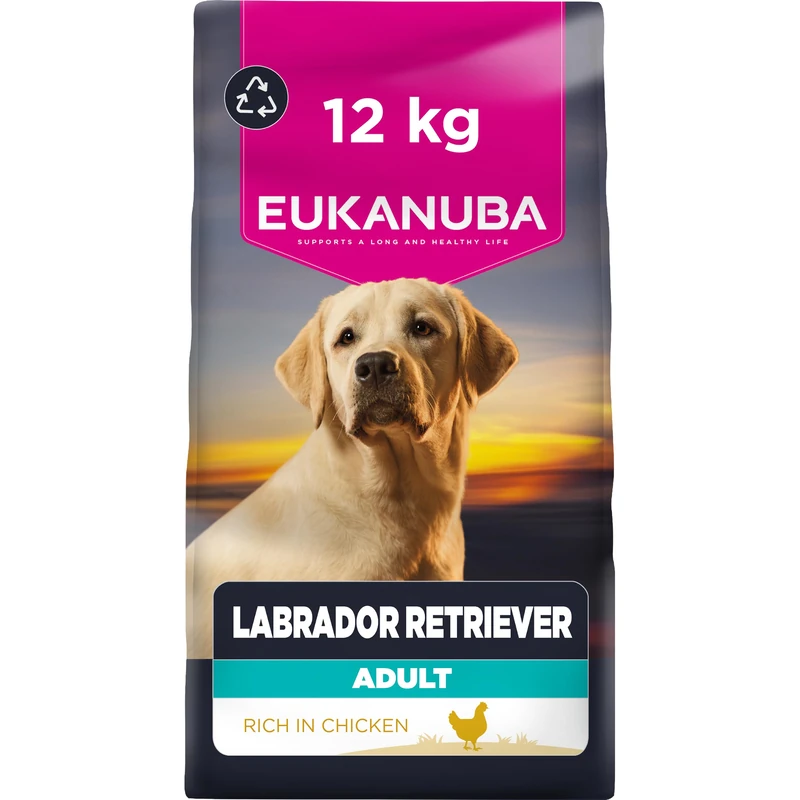 Eukanuba Adult Labrador Retriever Breed Care Dry Dog Food 12kg