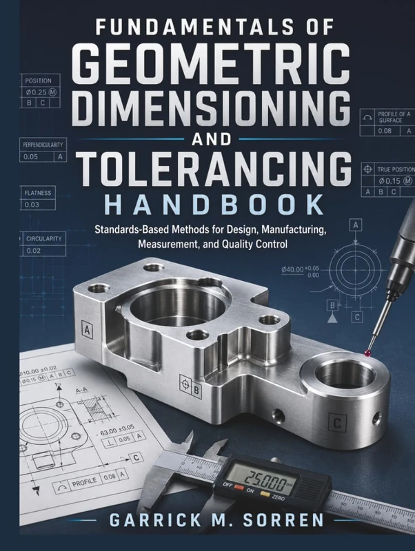 Fundamentals Of Geometric Dimensioning and Tolerancing Handbook: Standards-Based Methods for Design, Manufacturing, Measurement, and Quality Control (Sorren Essential Handbooks)