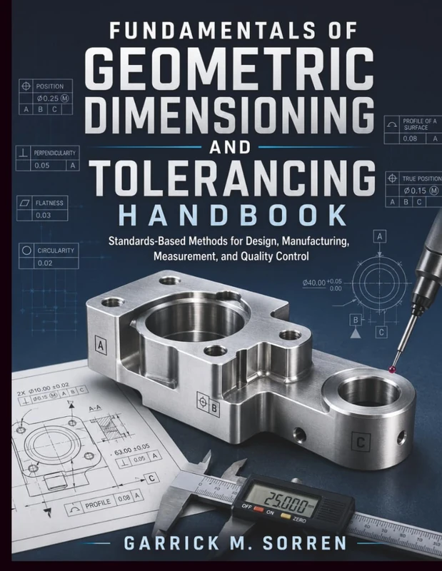 Fundamentals Of Geometric Dimensioning and Tolerancing Handbook: Standards-Based Methods for Design, Manufacturing, Measurement, and Quality Control (Sorren Essential Handbooks)