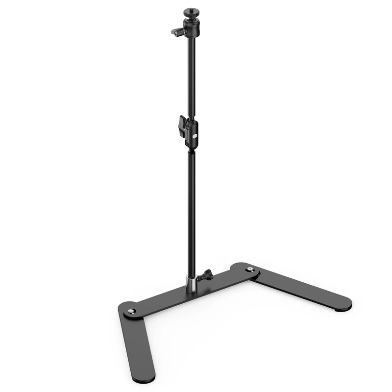 NEEWER DS026 Overhead Desktop Phone Tripod Stand with Ball Head & Boom Arm