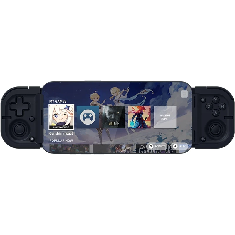 Razer Prio - Ultra-compact foldable USB-C gaming controller for Android and iPhone - Foldable full-sized controller - precise thumbsticks | Black