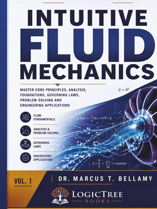 Intuitive Fluid Mechanics (Vol 1): Master Core Principles, Analysis, Foundations, Governing Laws, Problem-Solving, and Engineering Applications