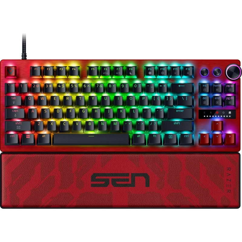 Razer Huntsman V3 Pro Tenkeyless 8 kHz Sentinels Edition - TKL gaming keyboard for PC - 8 kHz HyperPolling - Analogue optical switches - Snap Tap - Rapid Trigger - US QWERTY layout
