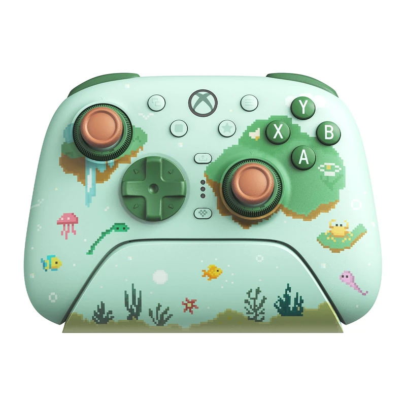 8Bitdo Ultimate 3 Wireless Controller for XBOX Series X|S &PC, Mossy Lagoon
