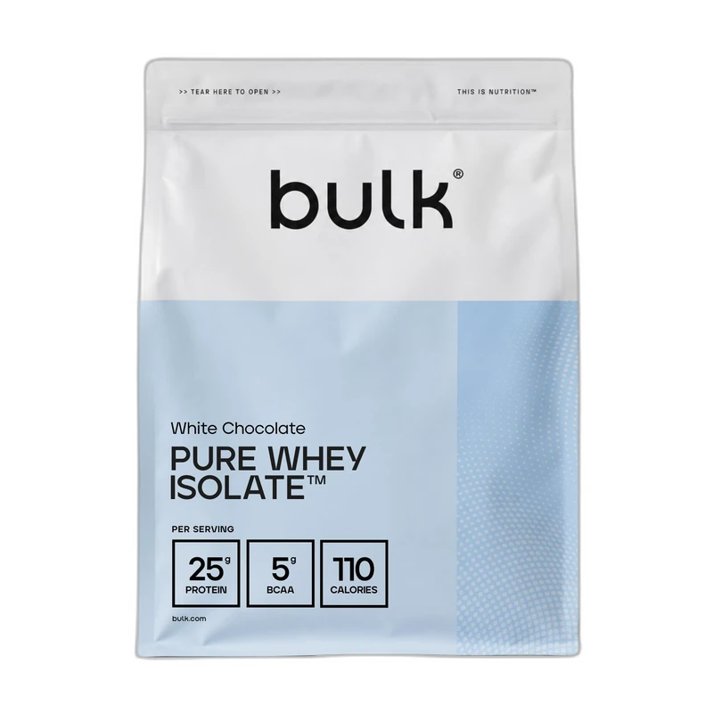 Bulk Pure Whey Isolate, White Chocolate, 4kg