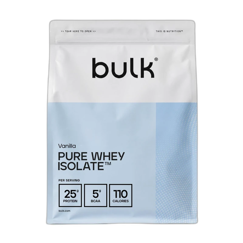 Bulk Pure Whey Isolate, Vanilla, 450g