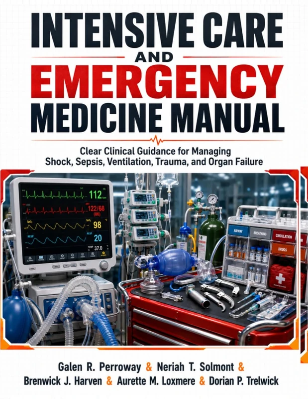 Intensive Care and Emergency Medicine Manual: Clear Clinical Guidance for Managing Shock, Sepsis, Ventilation, Trauma, and Organ Failure