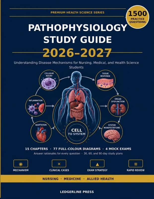Pathophysiology Study Guide 2026-2027 - 1,500 Practice Questions