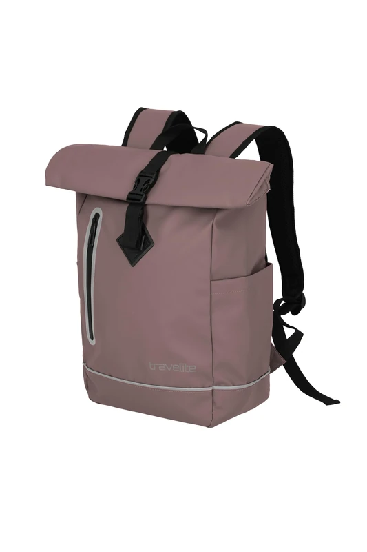 travelite Rolltop Cabin Backpack BASICS, 48 cm, 19 Litres, Waterproof