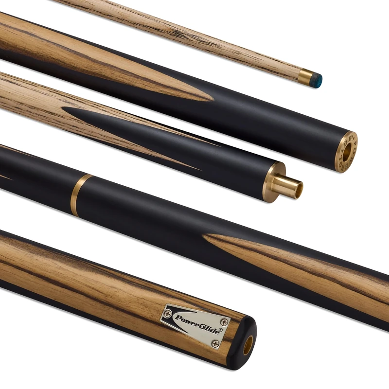 POWERGLIDE SIERRA Professional Ash Snooker Cue 3/4 Jointed 18oz