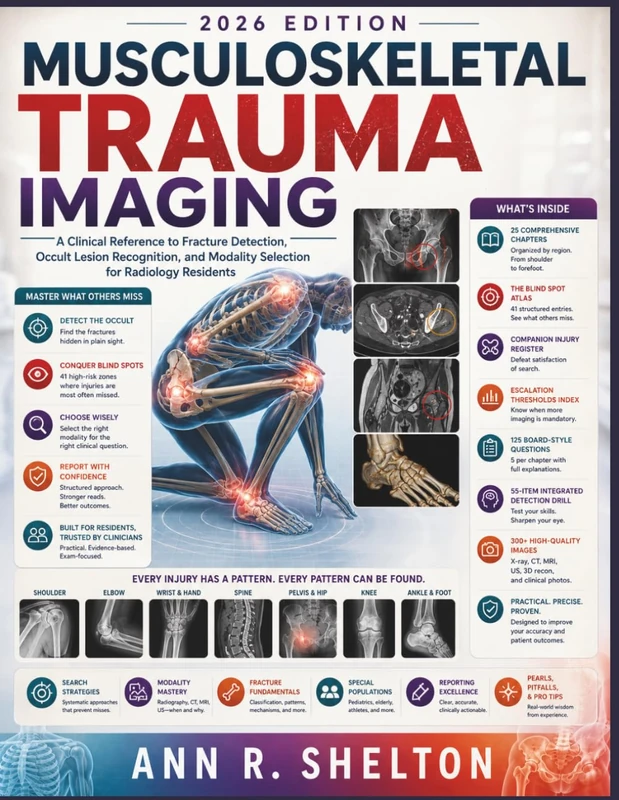 Musculoskeletal Trauma Imaging: A Clinical Reference to Fracture Detection, Occult Lesion Recognition, and Modality Selection for Radiology Residents
